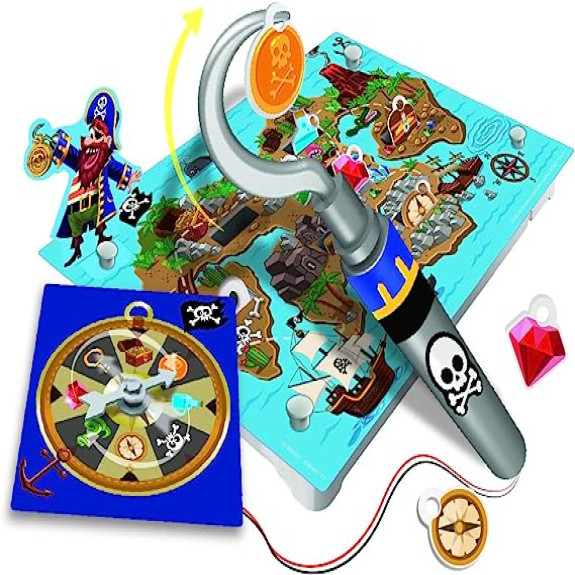 4M Kidzlabs Gamemaker / Electrobuzz Pirate Treasure Hunt Game